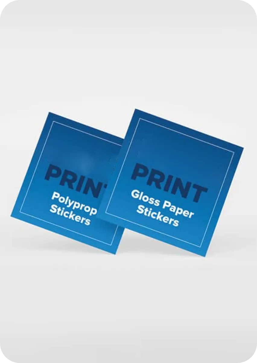 Custom Cut to size Singles cut to size label printing